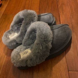 Platform UGGs worn once